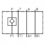 NG6 Check valve in P